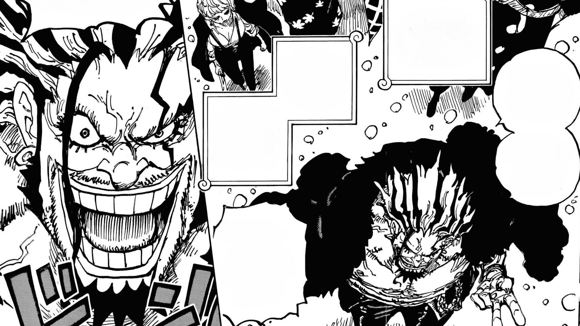 One Piece chapter 1154 revealed Rock's true form (Image via Shueisha)
